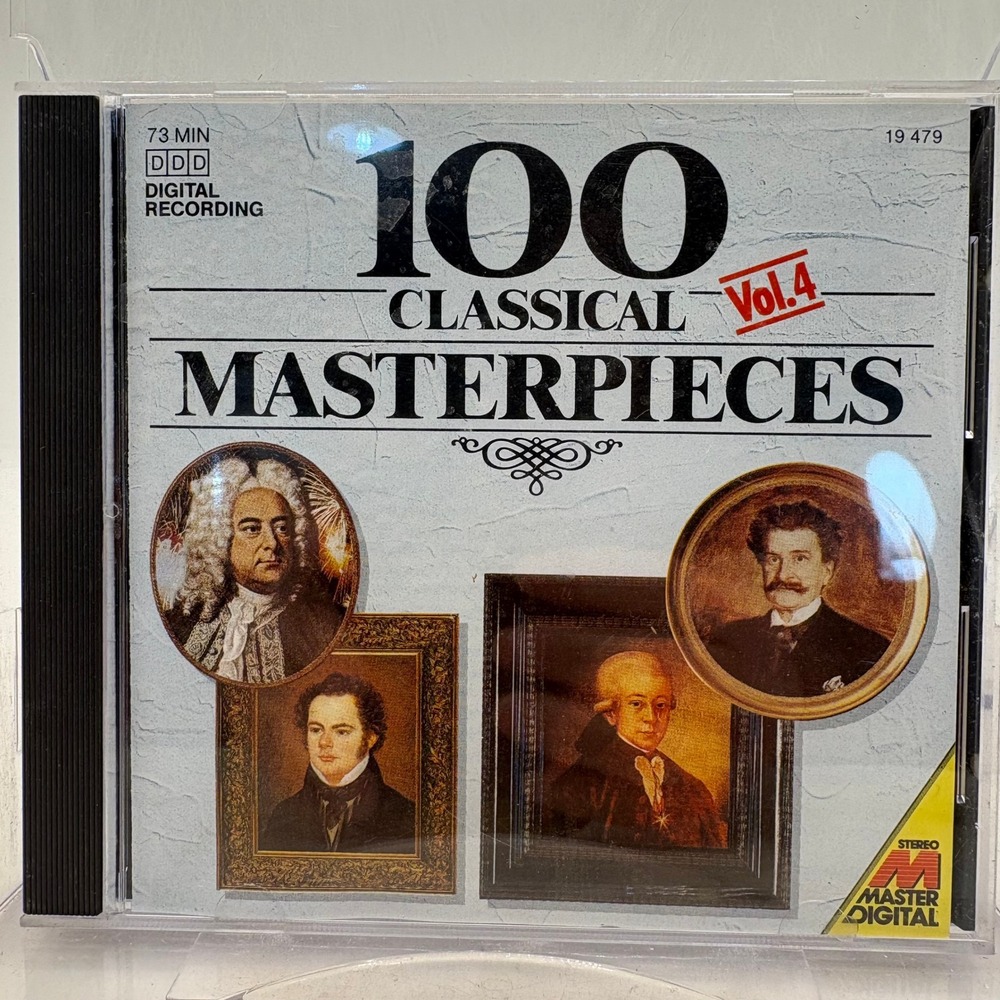 100 Classical Masterpieces Vol 4‎ Master Digital CD 1987 Delta Music 19 479